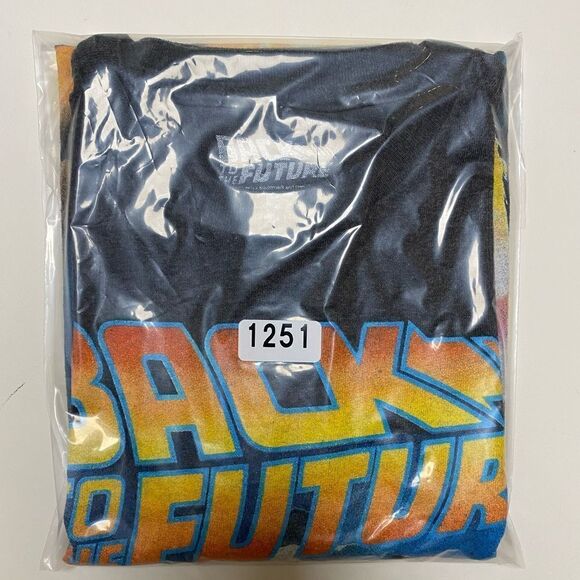 Back To The Future Men’s Unisex Gray Movie Poster Graphic Shirt Sz M - Picture 7 of 8
